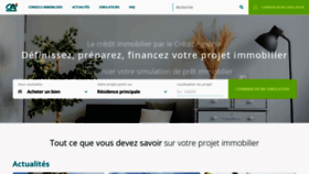 What E-immobilier.credit-agricole.fr website looked like in 2019 (4 years ago)