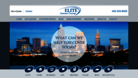 What Elitecoverage.com website looked like in 2019 (4 years ago)