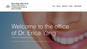 What Ericayangdds.com website looked like in 2019 (4 years ago)