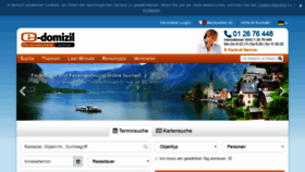 What E-domizil.at website looked like in 2019 (4 years ago)
