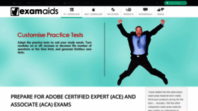 What Examaids.com website looked like in 2019 (4 years ago)