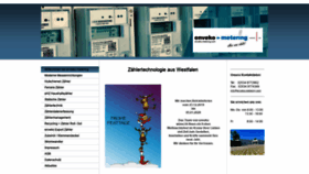 What Enveko-metering.com website looked like in 2019 (6 years ago)