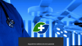 What Equiposmedicosecuador.ec website looked like in 2019 (4 years ago)