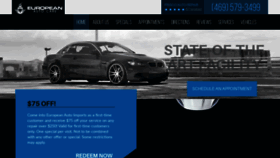 What Europeanautoimports.com website looked like in 2019 (4 years ago)