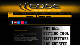 What Edgeproduction.com website looked like in 2019 (4 years ago)