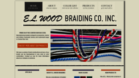 What Elwoodbraiding.com website looked like in 2019 (4 years ago)