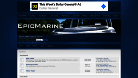 What Epicmarine.com website looked like in 2019 (4 years ago)