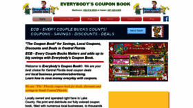 What Everybodyscouponbook.com website looked like in 2019 (4 years ago)