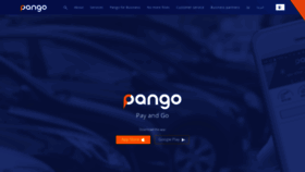 What En.pango.co.il website looked like in 2019 (4 years ago)
