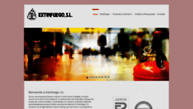 What Extinfuegosl.com website looked like in 2019 (4 years ago)