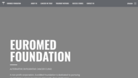 What Euromedfoundation.com website looked like in 2019 (4 years ago)