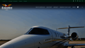 What Executiveaircraftcharter.com website looked like in 2019 (4 years ago)