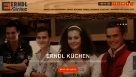 What Erndl-kuechen.de website looked like in 2019 (4 years ago)
