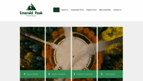 What Emeraldpeak-pe.com website looked like in 2019 (4 years ago)