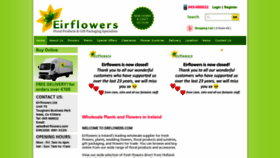 What Eirflowers.com website looked like in 2019 (4 years ago)