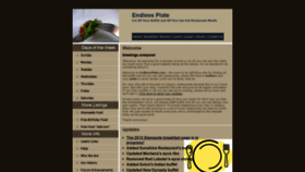 What Endlessplate.com website looked like in 2019 (4 years ago)