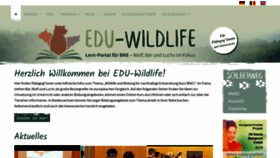 What Edu-wildlife.eu website looked like in 2019 (4 years ago)
