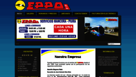 What Eppo.com.pe website looked like in 2019 (4 years ago)