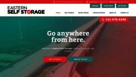 What Easternselfstorage.com website looked like in 2019 (4 years ago)