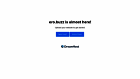 What Ero.buzz website looked like in 2019 (4 years ago)