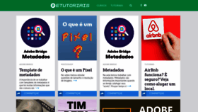 What Etutoriais.com.br website looked like in 2019 (4 years ago)