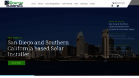 What Energybuildersinc.com website looked like in 2019 (4 years ago)