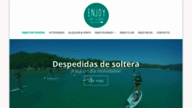 What Enjoysupschool.com website looked like in 2019 (4 years ago)