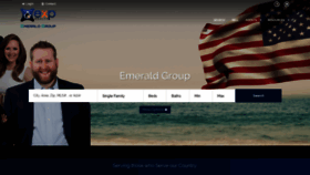 What Emeraldgrouphomes.com website looked like in 2019 (4 years ago)