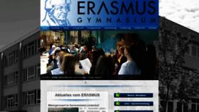 What Erasmus.de website looked like in 2019 (4 years ago)