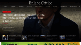 What Enlacecritico.com website looked like in 2019 (4 years ago)