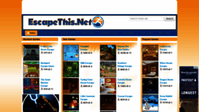 What Escapethis.net website looked like in 2019 (4 years ago)