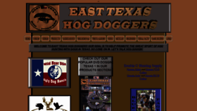 What Easttexashogdoggers.com website looked like in 2019 (4 years ago)