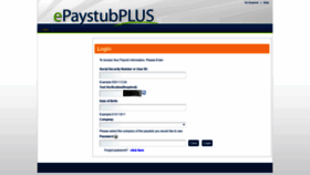 What Epaystubplus.com website looked like in 2019 (4 years ago)