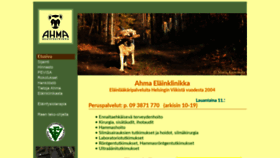 What Eahma.fi website looked like in 2019 (4 years ago)