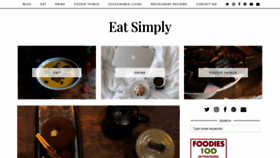 What Eatsimply.co.uk website looked like in 2019 (4 years ago)