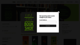 What Eastcitybookshop.com website looked like in 2019 (4 years ago)