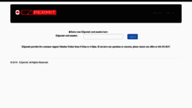 What Ezpermit.ca website looked like in 2019 (4 years ago)