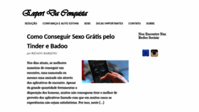 What Expertdaconquista.com website looked like in 2019 (4 years ago)