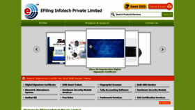 What Efilinginfotech.co.in website looked like in 2019 (4 years ago)