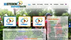 What Elfstedenwandeltocht.frl website looked like in 2019 (4 years ago)
