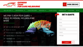 What Expresscashforcars.com.au website looked like in 2019 (4 years ago)