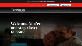 What Evergreenhomeloans.com website looked like in 2019 (4 years ago)