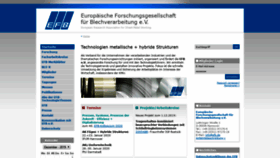 What Efb.de website looked like in 2019 (4 years ago)