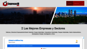 What Empresas10.com website looked like in 2019 (4 years ago)