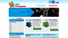 What Eslpartytown.com website looked like in 2019 (4 years ago)