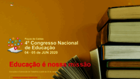 What Educacaopocos.com.br website looked like in 2019 (4 years ago)