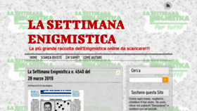 What Enigmistica.link website looked like in 2019 (4 years ago)