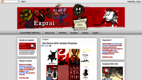 What Exprai.com website looked like in 2019 (4 years ago)