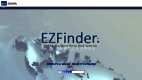 What Ezfinder.ebara.com website looked like in 2019 (4 years ago)