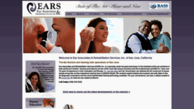 What Earassociates.com website looked like in 2019 (4 years ago)